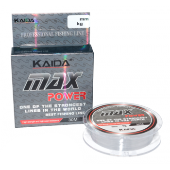 Леска Kaida Max 0,12 мм, 30 метров