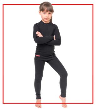 Комплект термобелья Сomfort Classic kids (2 слоя)  рост 128-134