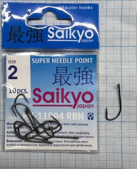 Крючки SAIKYO KH-11004 Crystal RBN №2