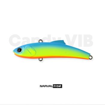 Ратлин Narval Frost Candy Vib 80мм 21гр #004-Blue Back Charteuse