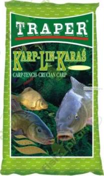 Прикормка TRAPER 00055_Carp-tench-crucian carp (Карп-линь-карась) 1кг
