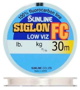 Флюорокарбон Sunline SIGLON FC 30m Clear 0.245mm 4.1kg	