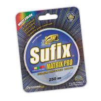 Леска плетеная SUFIX Matrix Pro разноцвет. 250м 0.35мм 36кг