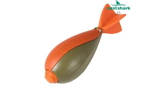 Бомба для прикормки серая VASAKURA малая EastShark