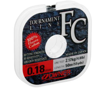 OWNER Леска Tournament FC 50м 0,18мм 2,2кг