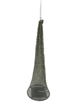 Кормушка кошель со сьемным плоским грузом, обьем 5 л. вес 350 грамм, ячейка 8 мм 