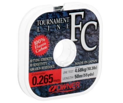 OWNER Леска Tournament FC 50м 0,265мм 4,7кг