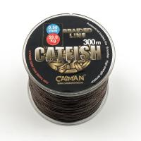 Шнур Caiman Catfish 300м 0,50мм 59,0кг коричневый 185535