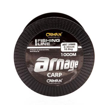 Леска CAIMAN 50900 Arnage черная 0.40мм 1000м