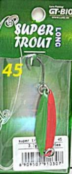 блесна SUPER TROUT LONG, 32.84мм, 2.9гр,  цвет 45