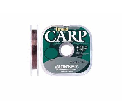 OWNER Леска Broad Carp SP brown 100м 0,26мм 5кг