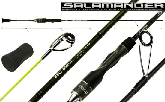 Спиннинг SILVER STREAM SALAMANDER SOLID SSS702L 2.1m 0.8-9g