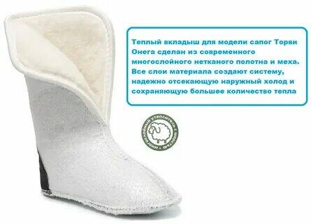 Сапоги женские Torvi из ЭВА Онега с подошвой ТЭП на - 40 гр.,4-х сл.вкладыш (мех), цв. Синий, р.36
