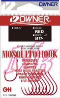 Одинарные крючки Owner 5177-073-04 red_1