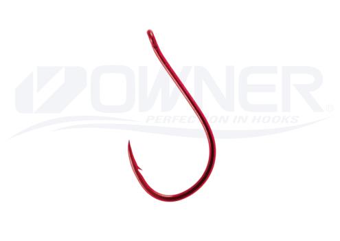 Одинарные крючки Owner 5177-073-04 red