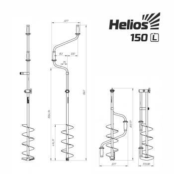 Ледобур Helios HS-150D