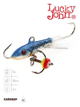 Балансир Lucky John CLASSIC 3 + тр. 30мм/5гр./81301-45H