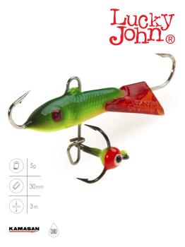 Балансир Lucky John CLASSIC 3 + тр. 30мм/5гр./81301-26RT