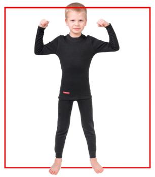 Комплект термобелья Сomfort Extrim Kids(3 слоя) рост 128-134