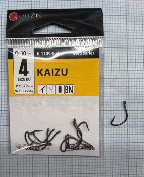 Крючки Gurza-KAIZU Ring BN № 4 (10шт/уп)