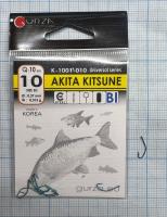Крючки Gurza-AKITAKITSUNE RING BL №10 (10шт/уп)_1