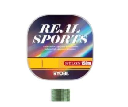 Леска Real Sports 150m, #2.5, 0.265mm, 5.9kg, №4 оливковая