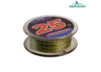 Поводковый мат-л карповый в оплетке20 м 25 LBS светлый EastShark_1