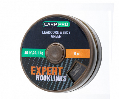 CARP PRO Лидкор зеленый 5м 45lb