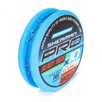 FLAGMAN Поводок готовый Sherman Pro Allround Ready Rigs №16 d0,105мм 80см 10шт_1