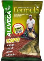 Прикормка Allvega Formula Carp Strawberry 0,9кг (карп, клубника)