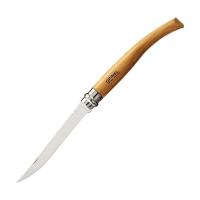 Нож Opinel 10 филейный нержавеющая сталь, бук, slim