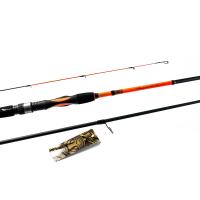 Спиннинг Caiman Fuego II solid 802UL 2-8lb 2,45m 3-14g 211030