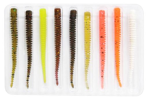 Силиконовая приманка Lucky John Pro Series King Leech 2.0in 5.08см микс