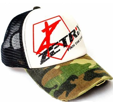 Бейсболка Zetrix Cap ZC-1601 Camo Beak, Black Mesh (черная сетка-камуфлированный козырек)
