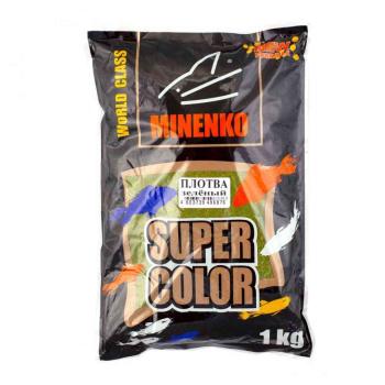 Прикормка MINENKO Super Color Плотва Зелёный, 120