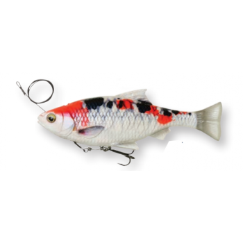 Силиконовая приманка Savage Gear 4D Line Thru Pulse Tail Roach 18см 90гр SS Koi  63730