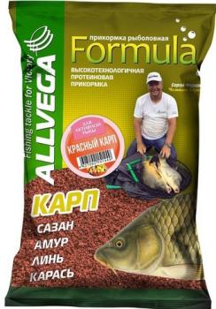 Прикормка Allvega Formula Red Carp 0,9кг (красный карп)