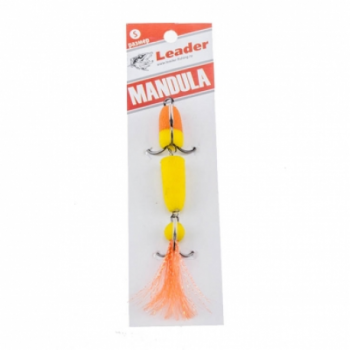 Мандула классическая, размер L, 105мм,Цвет 004, оран.-желтый-оран.