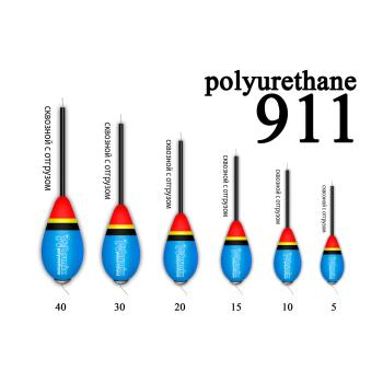 911 Поплавок из полиуретана  20 гр. Wormix