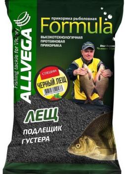 Прикормка Allvega Formula Black Bream Spice 0,9кг (черный лещ специи)
