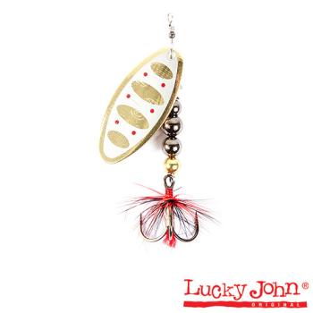 Блесна вращ. Lucky John SHELT BLADE Tungsten Body 03 15.0г 002 в блистере