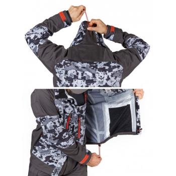 Костюм демисезонный Norfin PRO DRY 3 CAMO 04 р.XL
