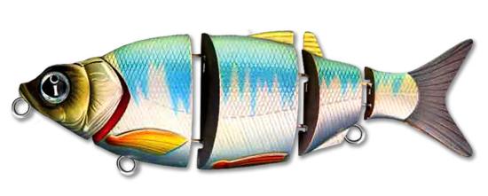 Воблер Izumi Shad Alive 145 floating 49,5гр, 14,5см, (0-05м), owner цвет 6