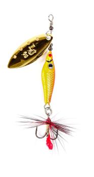 Блесна вращ. Lucky John TRIAN BLADE LONG 09.0г 001 в блистере