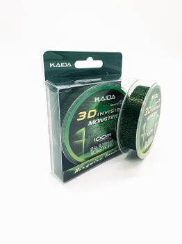 Леска Kaida 3D Invisible Monster 100 m. 0.28mm