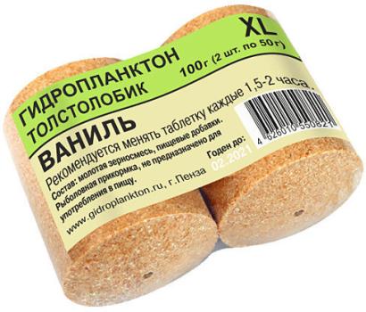 Гидропланктон Толстолобик 80грх2шт Ваниль