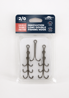 Двойные крючки Narval Fishing Long Double Trouble, Teflon Coating #3/0 (7 шт)
