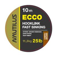 Поводковый материал Nautilus Ecco 25lb 10м Camou Brown_1