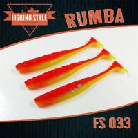 Силиконовая приманка Fishing Style Rumba 5,5 in 140мм # 033 Red Apple