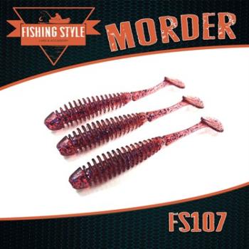 Силиконовая приманка Fishing Style Morder 5,4 in 137мм # 107 Cola